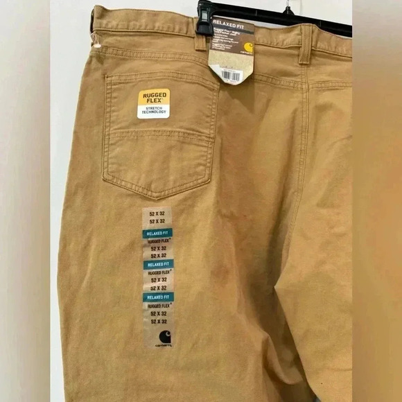 CARHARTT RUGGED FLEX® RELAXED FIT 5-POCKET JEAN SIZE 52 - Picture 7 of 11